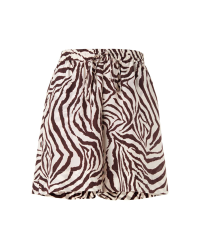 P.a.r.o.s.h . Shorts In Brown/white