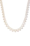 EFFY STERLING SILVER FRESHWATER PEARL NECKLACE