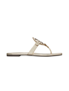 Tory Burch Women's Miller Leather Sandals In Spark Gold