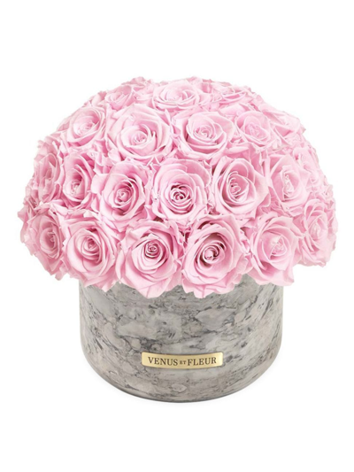 Venus Et Fleur Gia Eternity Rose Marble Vase In Pink