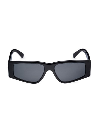 Dolce & Gabbana Women's Dg4453f 55mm Rectangular Sunglasses In Black