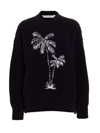 PALM ANGELS WOMEN'S PALMS CHUNKY CHENILLE SWEATER