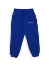 Off-white Kids' Little Girl's & Girl's Bookish Bit Logo Sweatpants In Blue White