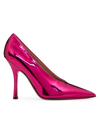 Valentino Garavani Women's Nite-out Mirror Pumps In Fuchsia