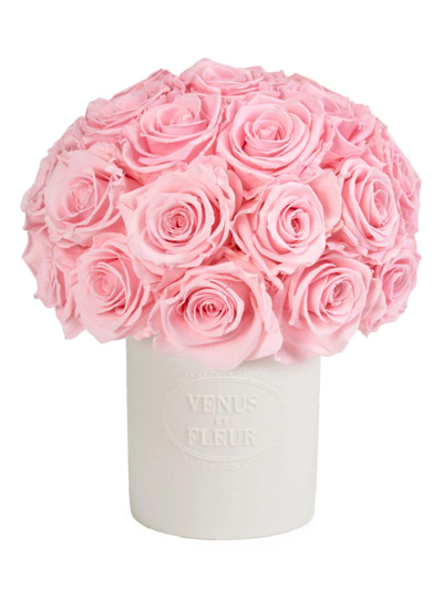 Venus Et Fleur Fleura Eternity Rose Porcelain Vase In Pink