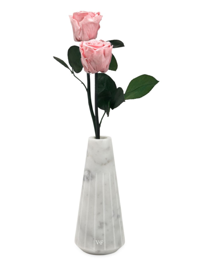 Venus Et Fleur Ela Eternity Rose Marble Vase In Pink