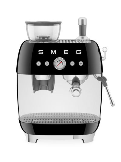 Smeg 50's Retro Line Espresso Machine In Black