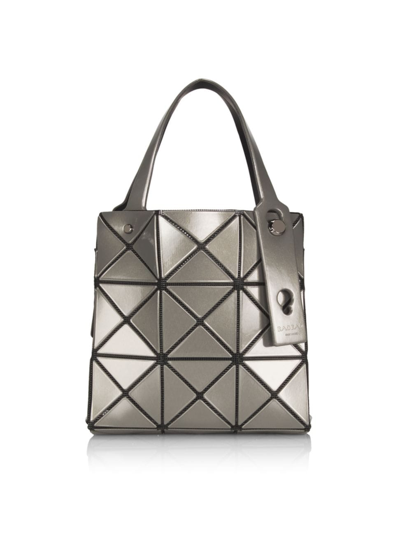 Bao Bao Issey Miyake Carat Geometric-panelled Tote Bag In Gunmetal 