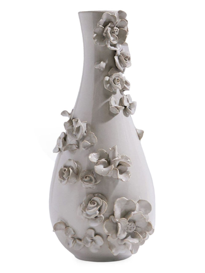 Venus Et Fleur Home Rosette Narrow Vessel In Ceramic