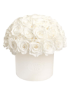Venus Et Fleur Thalia Eternity Rose Porcelain Vase In Pure White