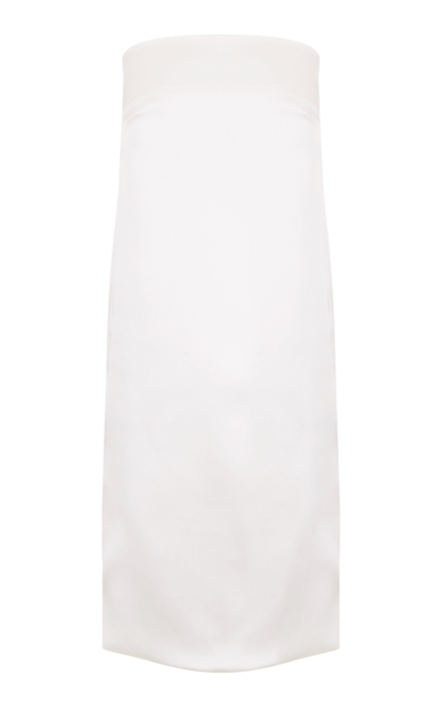 Sophie Et Voila Column Mini Dress In White