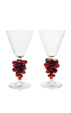 MAISON BALZAC SET-OF-TWO BORDEAUX WINE GLASSES