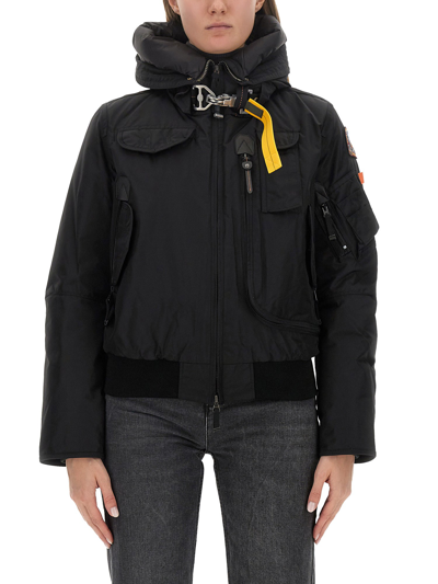 Parajumpers Gobi Clasp-fastening Padded Jacket In Black