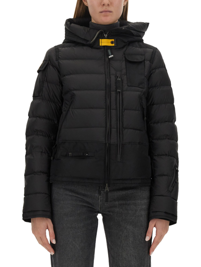 Parajumpers Jacket With Logo In Black