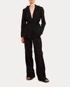 Caalo Water Resistant Travel Blazer In Black