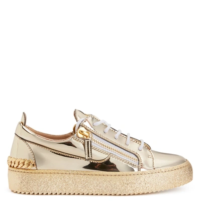 Giuseppe Zanotti Gail Gold Trainers