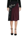 PRADA Knee length skirt,35333144BR 3