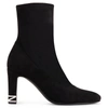 Giuseppe Zanotti Teodora Suede Ankle Boots In Black