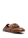 See By Chloé See By Chloe See By Chloe Hana Leather Loafers In Multi