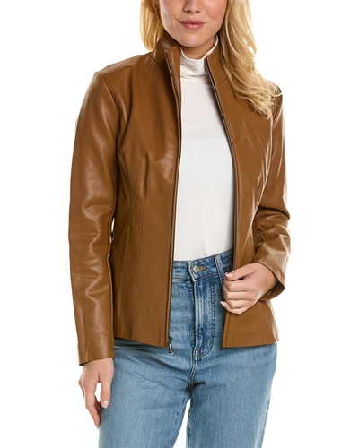 Kenneth Cole Jacket In Brown