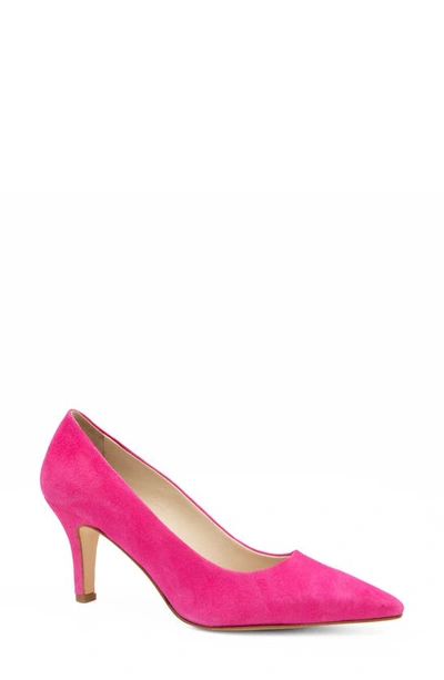 Amalfi By Rangoni Idea Pointed Toe Pump In Fuxia Cashmere