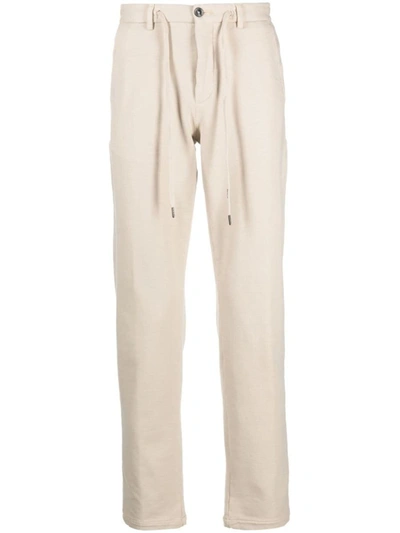 Briglia 1949 Cotton Drawstring Trousers In Brown