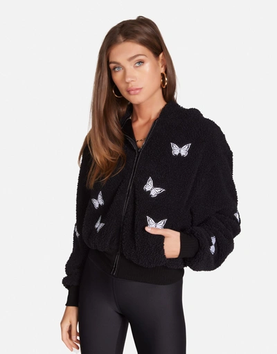 Lauren Moshi Lumi Optimist Butterflies In Black