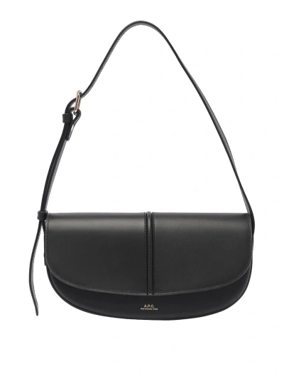 A.p.c. Betty Shoulder Bag In Black