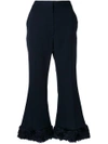 STELLA MCCARTNEY STELLA MCCARTNEY FUR FREE FUR MALINA TROUSERS - BLUE,476946SHB5512200809