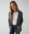 Michael Stars Diana Sweater Blazer In Black