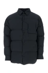 Off-white Off White Men Black Polyester Down Jacket In Blackblac