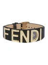 FENDI FENDI FENDIGRAPHY LEATHER WATCH