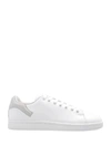 Raf Simons White Orion Lace-up Leather Sneakers In New