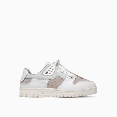 Acne Studios 08sthlm Low Es Mix W Sneakers -  - White - Leather In White/off White