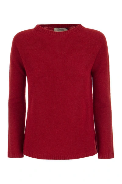 's Max Mara Wool And Cashmere Sweater In Red