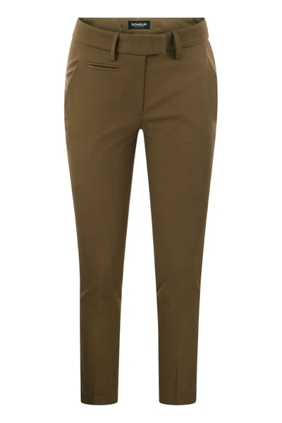 DONDUP DONDUP PERFECT - SLIM FIT STRETCH TROUSERS