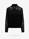 Chloé Chloe Black Wool Blend Sweater In Black