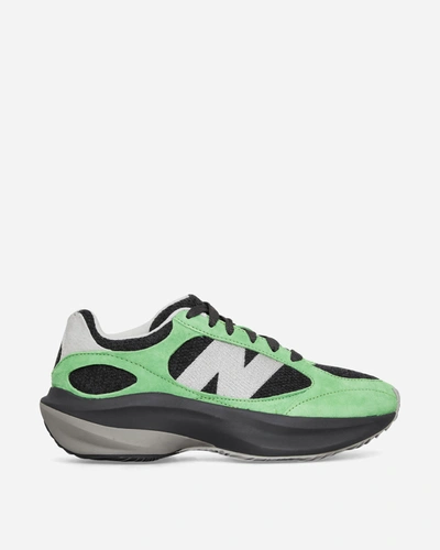 New Balance Wrpd Runner "green/black" Sneakers In Lime Green