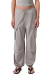 AGOLDE GINERVA RELAXED POPLIN CARGO PANTS