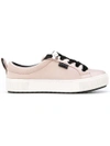 Karl Lagerfeld Luxor Kup Lace Sneakers In Pink