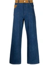 Wales Bonner Cymbal Straight Jeans In Blue