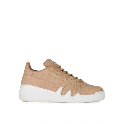 Giuseppe Zanotti Talon Sneakers In Beige