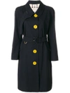 BURBERRY BURBERRY TRENCH COAT - BLACK,405569612197049