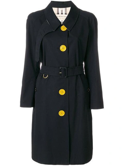 Burberry Classic Trench Coat In Black