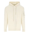 CP COMPANY X CLARKS C.P. COMPANY  OFF-WHITE HOODED JUMPER