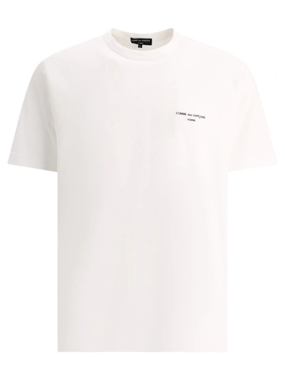 Comme Des Garçons Homme Deux Man White T-shirts