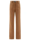 Dolce & Gabbana Camel Wool Pants