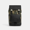 COACH OUTLET TRACK BACKPACK IN SIGNATURE CANVAS WITH CAMO PRINT
