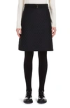 WEEKEND MAX MARA GIUGNO QUILTED JERSEY A-LINE SKIRT