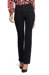 Nydj Marilyn High Waist Fray Hem Straight Leg Jeans In Huntley